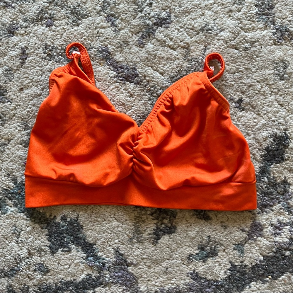 3/$25!!! Kelle Orange Sports Bra